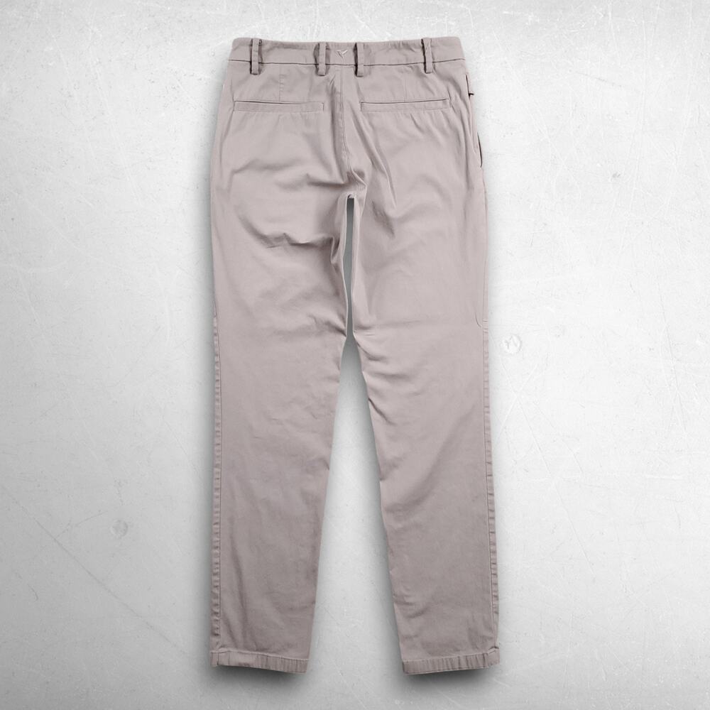 Birddogs Stretch Khakis Slim Fit Pants Men 30x32 Beige Stretch Zip Hip Pockets - Picture 2 of 9